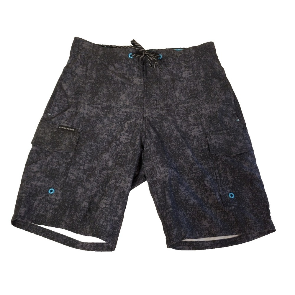 Zeroxposur Men's Comfort Waistband Swim Shorts Size Small